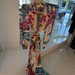 PatBO Multicolor Asymmetrical Dress